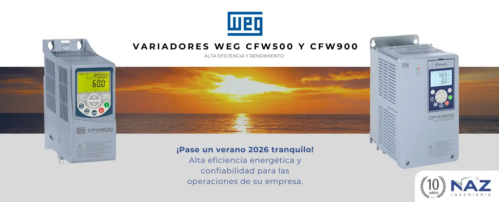 Verano Variadores Weg